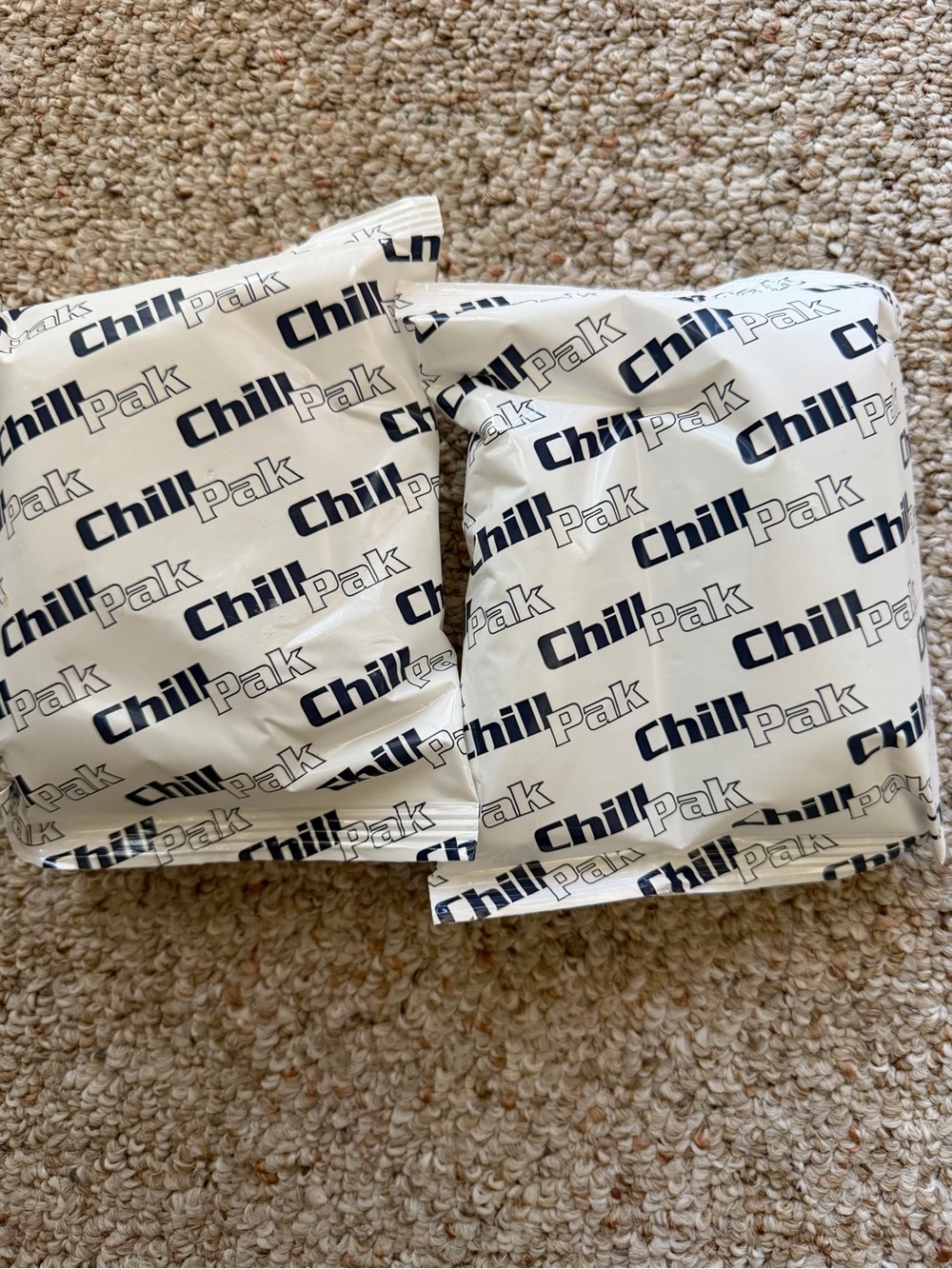 2pk Set Chill Ice Packs Cooler Summer Food Storage Cold Gel
